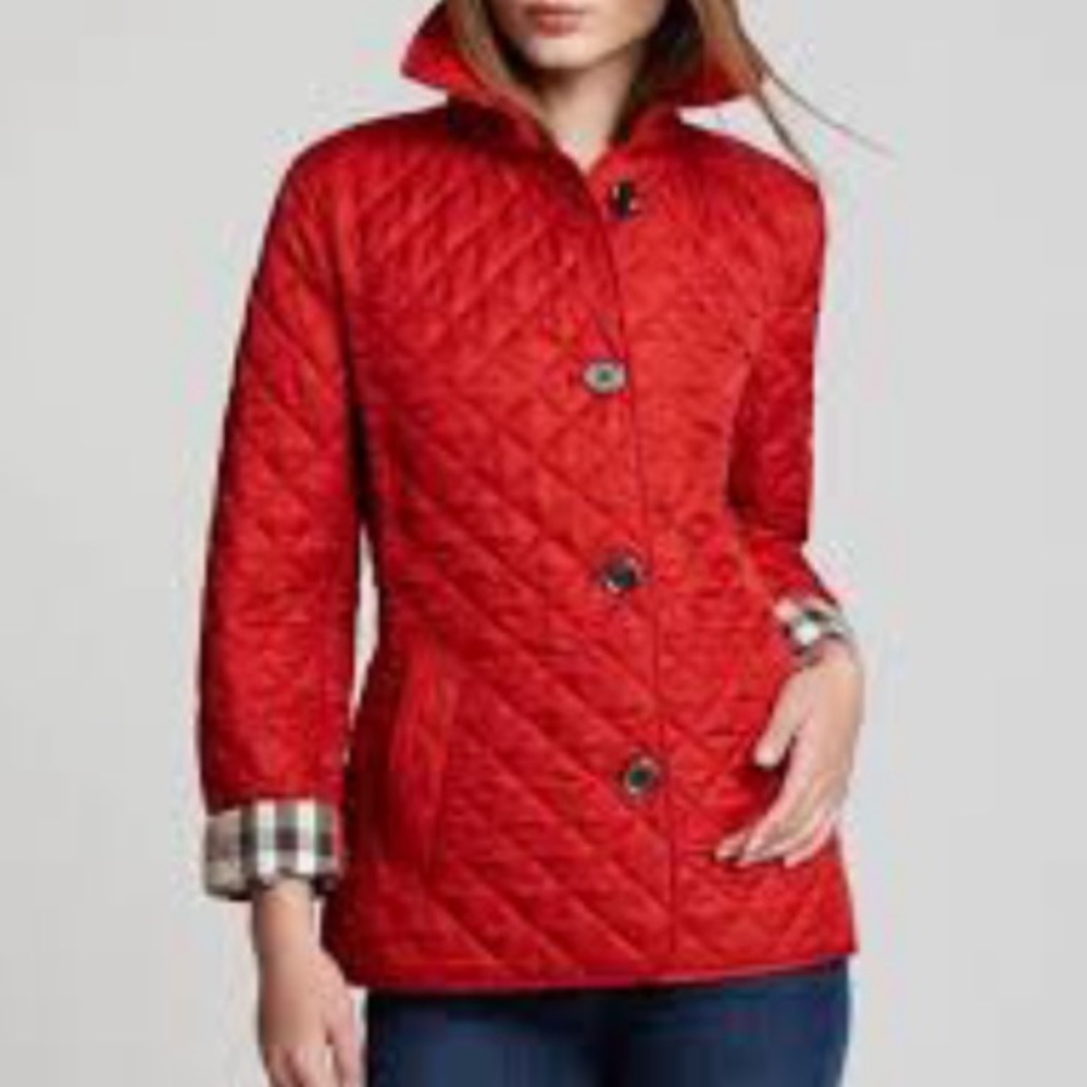 Burberry Ashurts Diamond Quilted Jacket